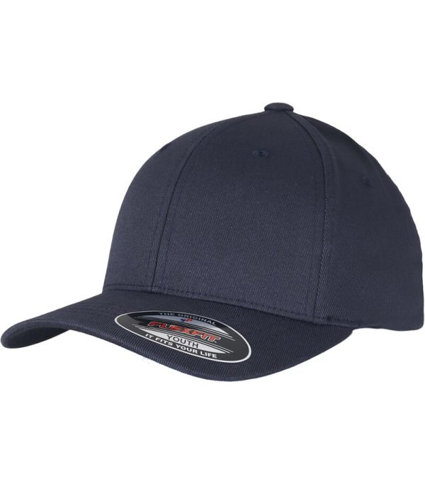 Flexfit Yupoong_Flexfit Wooly Combed Cap_FF6277_6277_dark Navy_dark Navy
