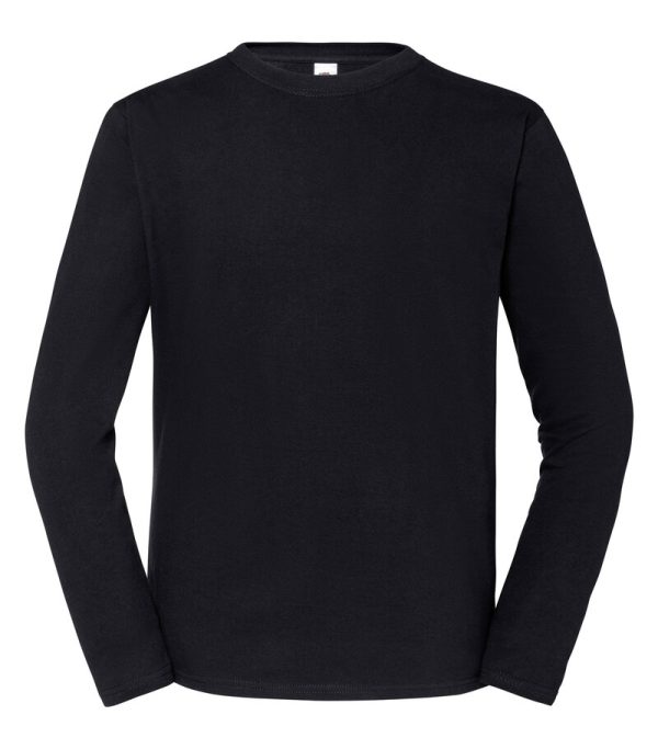 Fruit Of The Loom_Iconic 195 Ringspun Premium Longsleeve T_61360_061360036_black_front