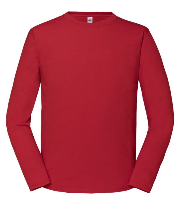 Fruit Of The Loom_Iconic 195 Ringspun Premium Longsleeve T_61360_061360040_red_front