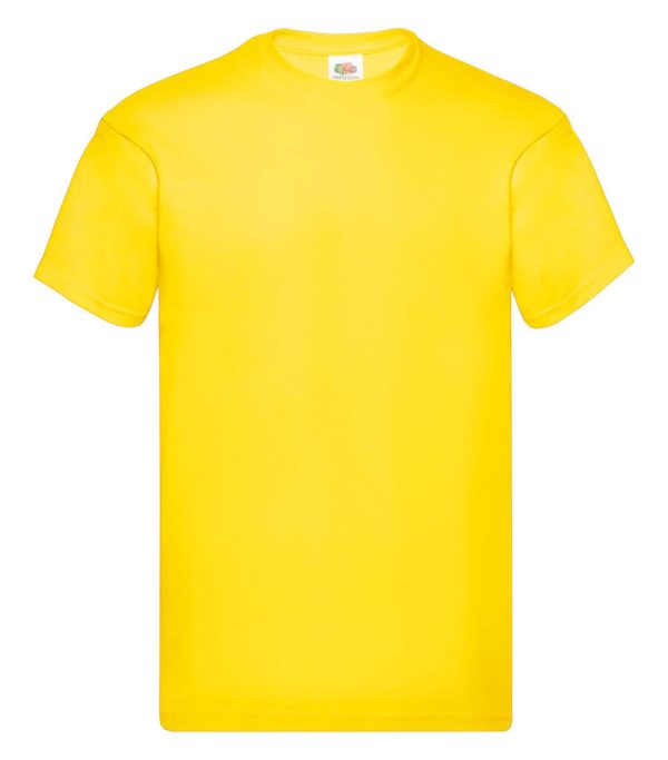 Fruit Of The Loom_Original Tee_61082_61 082 K2_yellow_front