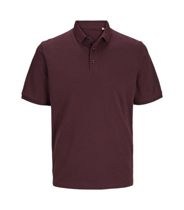 Jack Jones Produkt Blanks_PKTGMS Blank Basic Polo Pique SS_12257556_Port Royale_front_5715603404333_001