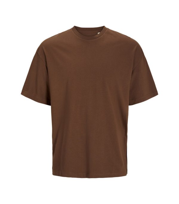 Jack Jones Produkt Blanks_PKTGMS Blank Loose Tee SS_12263911_Cappuccino_front_5715603405729_001