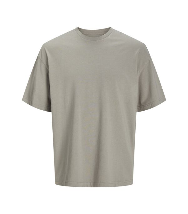 Jack Jones Produkt Blanks_PKTGMS Blank Loose Tee SS_12263911_Drizzle_front_5715603405736_001