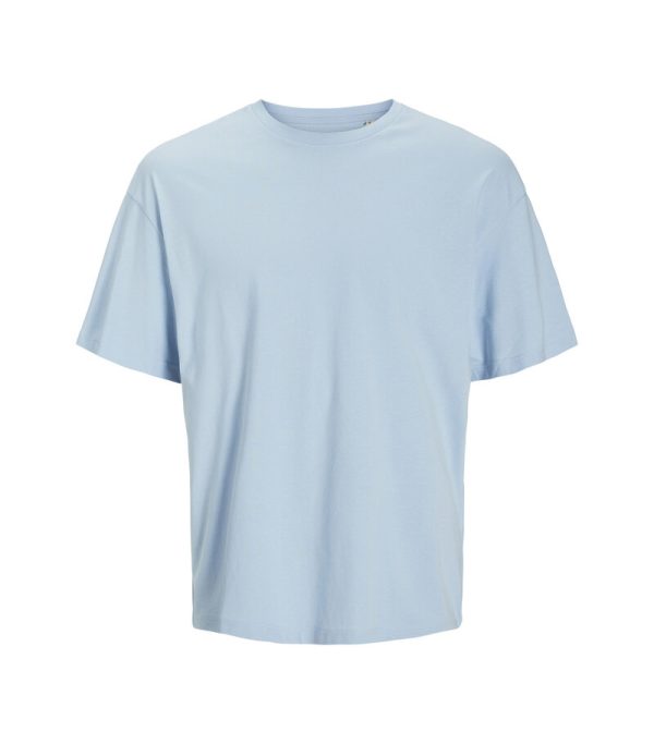 Jack Jones Produkt Blanks_PKTGMS Blank Loose Tee SS_12263911_Skyway_front_5715603405842_001