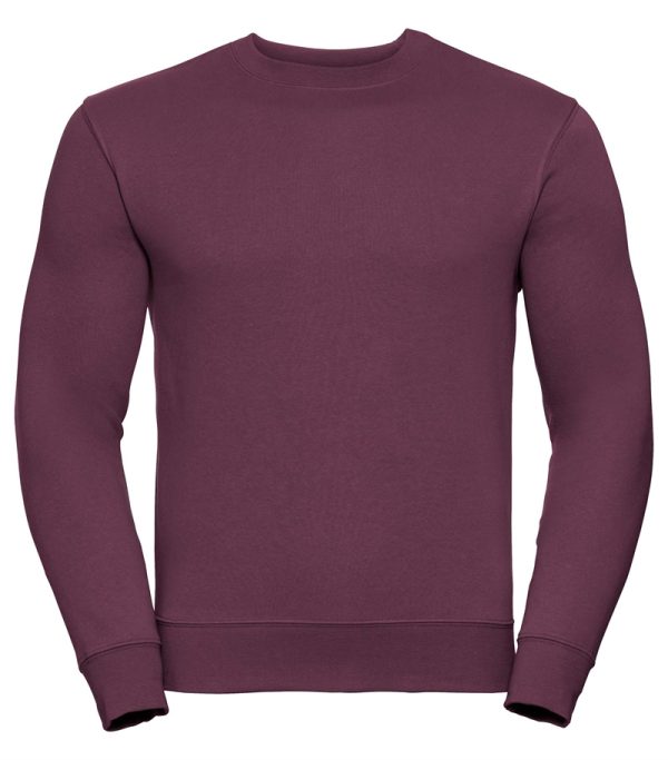 Russell Authentic Sweat 262M Burgundy Front