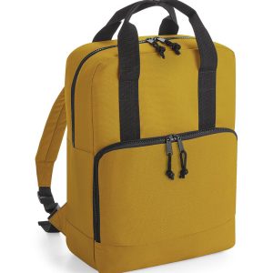 BG287_105_BagBase_Recycled Twin Handle Cooler Backpack_BG287_Mustard