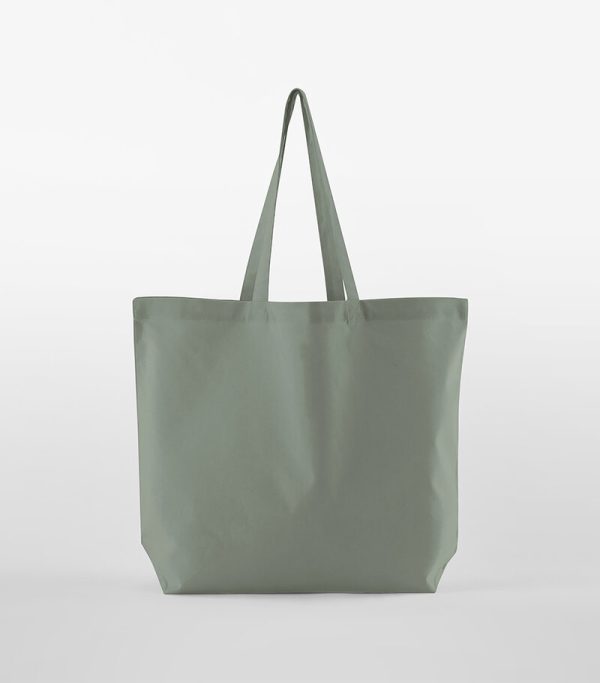 W165_104_Westfordmill_Organic Cotton InCo. Maxi Bag For Life_W165_dusty Green