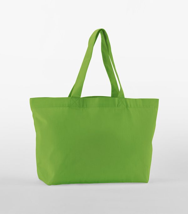 W695_002_Westfordmill_EarthAware Organic Twill Shopper_W695_apple Green