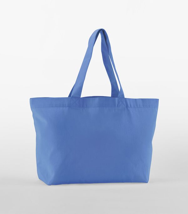 W695_016_Westfordmill_EarthAware Organic Twill Shopper_W695_cornflower Blue