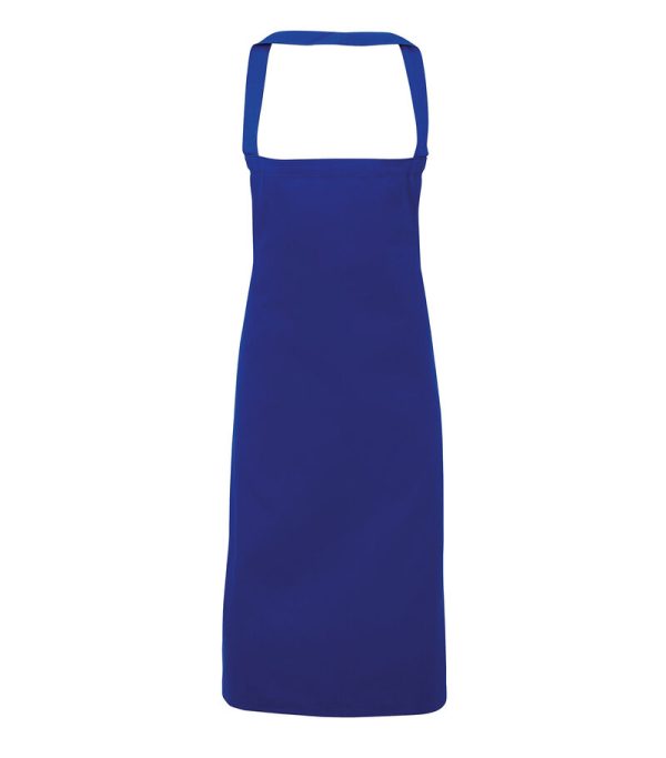 PR102_123_Premier_Organic Cotton Bib Apron_PR102_ROYAL