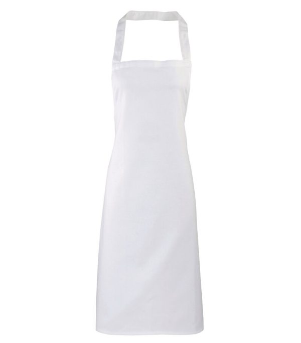 PR102_148_Premier_Organic Cotton Bib Apron_PR102_WHITE