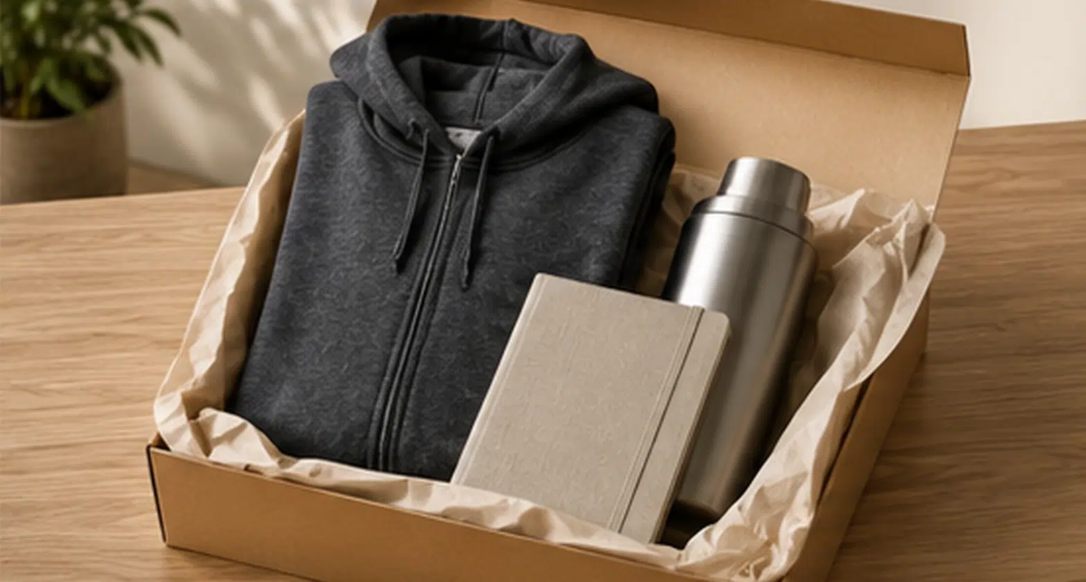 Premiumkit med hoodie, flaska och tote bag