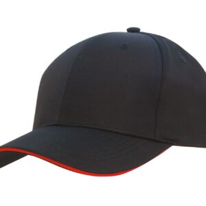 Headwear 4149, Svart/Röd