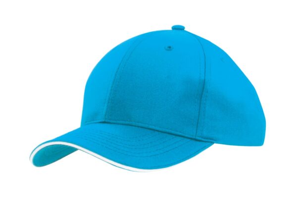 Headwear 4149, Cyan/Vit