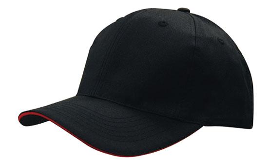 Headwear 4009, Svart/röd