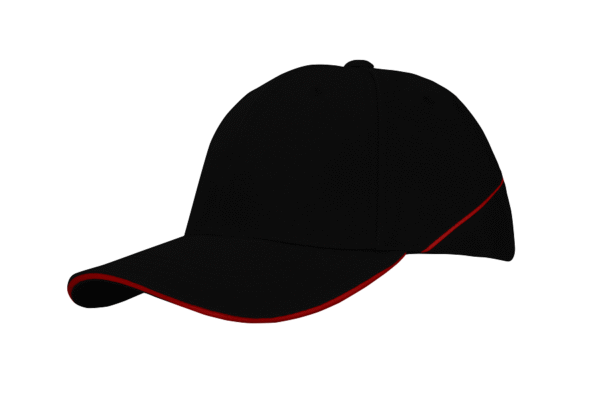 Headwear 4013, Svart/röd