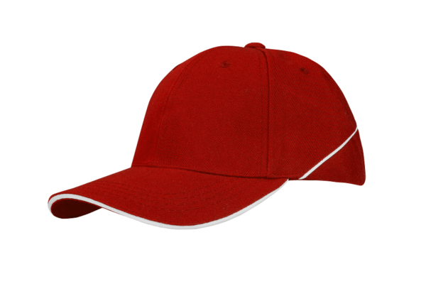 Headwear 4013, Röd/vit