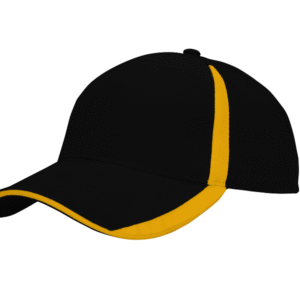 Headwear 4014, Svart/gul