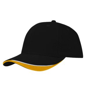 Headwear 4167, Svart/gul
