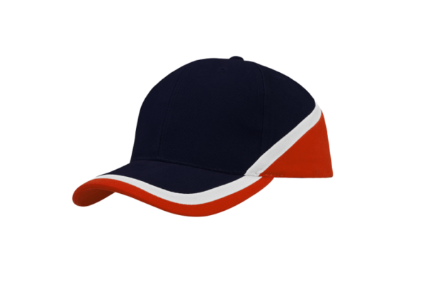 Headwear 4026, Marin/vit/orange