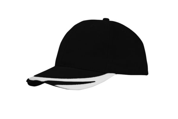 Headwear 4072, Svart/vit