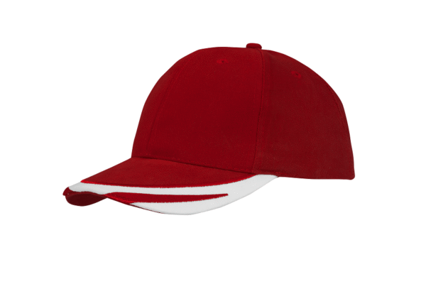 Headwear 4072, Röd/vit