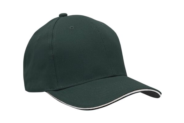 Headwear 4210, Buteljgrön/vit