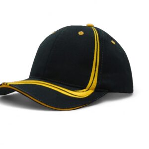 Headwear 4099, Svart/Guld