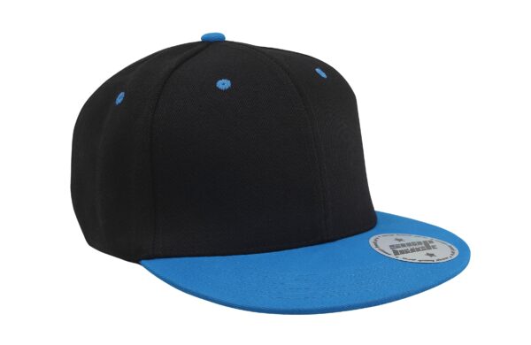 Headwear 4136, Svart/cyan
